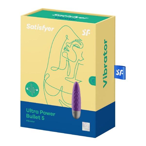Δονητής – βλήμα Ultra Power Satisfyer 5 Βιολετί