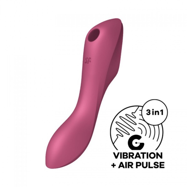 Συσκευή Δόνησης Dual Stimulation Vibe Satisfyer CURVY TRINITY 3