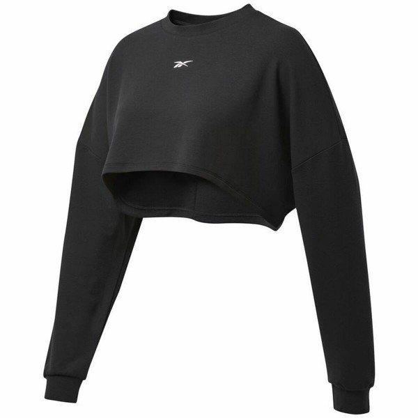 Γυναικεία Mπλούζα με Mακρύ Mανίκι Reebok Studio Maternity Restorative Μαύρο