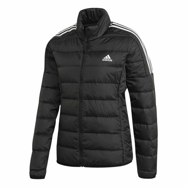 Γυναικείο Αθλητικό Μπουφάν Adidas Essentials W Μαύρο
