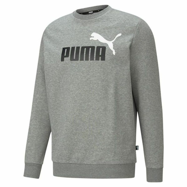 Ανδρικό Φούτερ χωρίς Κουκούλα Puma Ανοιχτό Γκρι