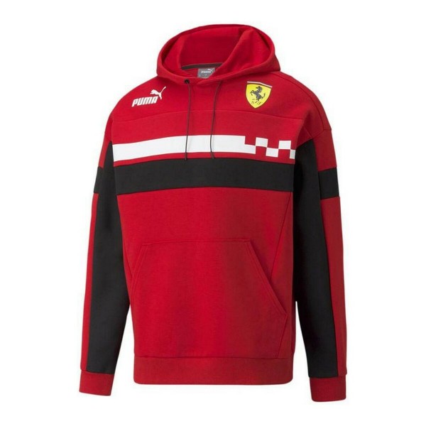 Ανδρικό Φούτερ με Κουκούλα Puma Race SDS Κόκκινο