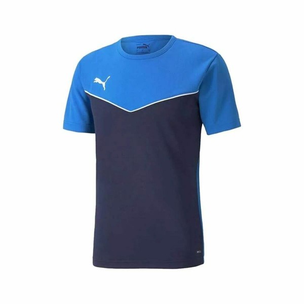 Παιδικό Μπλούζα με Κοντό Μανίκι Puma  Individual Rise Blue Μπλε