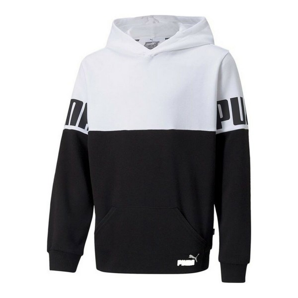 Ανδρικό  Φούτερ χωρίς Κουκούλα Puma Colorblock Λευκό