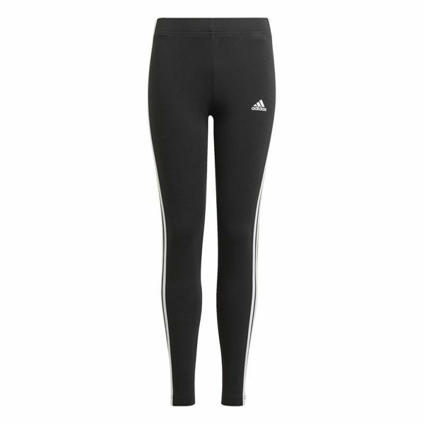 Αθλητικά Κολάν για Παιδιά Adidas Essentials 3 Stripes Μαύρο