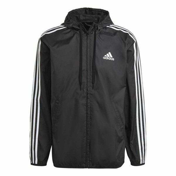 Aντιανεμικό Mπουφάν Unisex Adidas Essentials Μαύρο