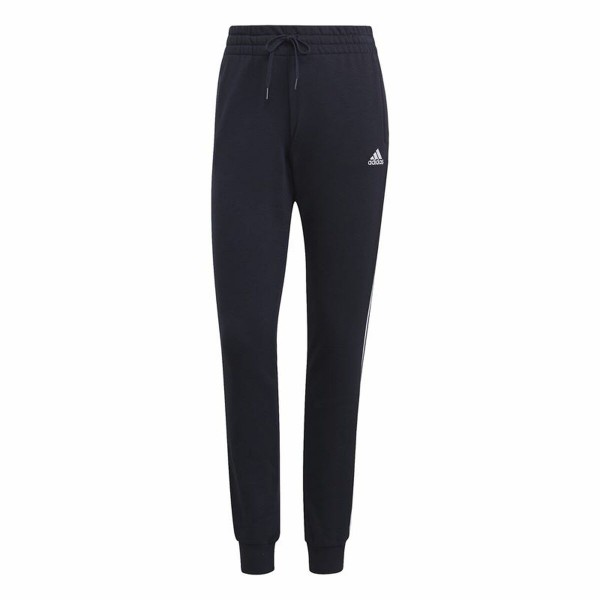 Μακρύ Αθλητικό Παντελόνι  Adidas Essentials French Terry 3 Stripes Γυναίκα Σκούρο μπλε
