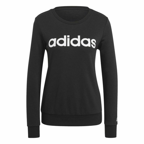 Γυναικείο χωρίς Κουκούλα Adidas Essentials Logo Μαύρο