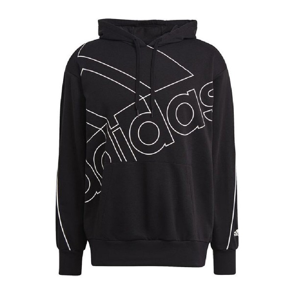 Ανδρικό Φούτερ με Κουκούλα Adidas Giant Μαύρο