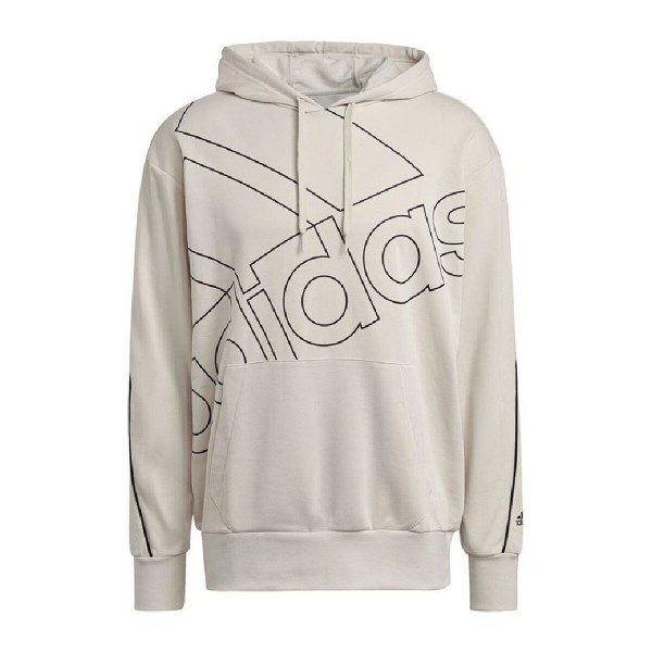 Ανδρικό Φούτερ με Κουκούλα Adidas Giant Μπεζ