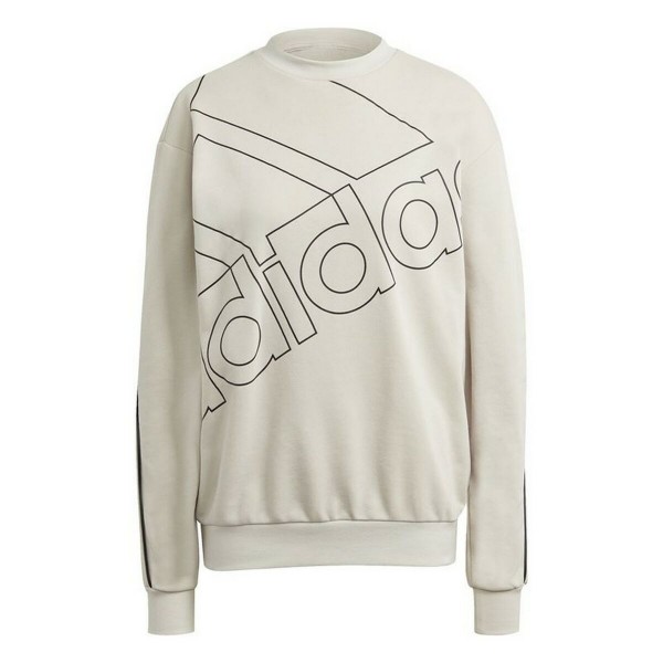 Γυναικείο χωρίς Κουκούλα Adidas Giant Logo Μπεζ