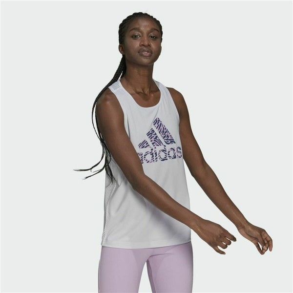 Γυναικεία Tank Top Adidas U4U Aeroready Λευκό