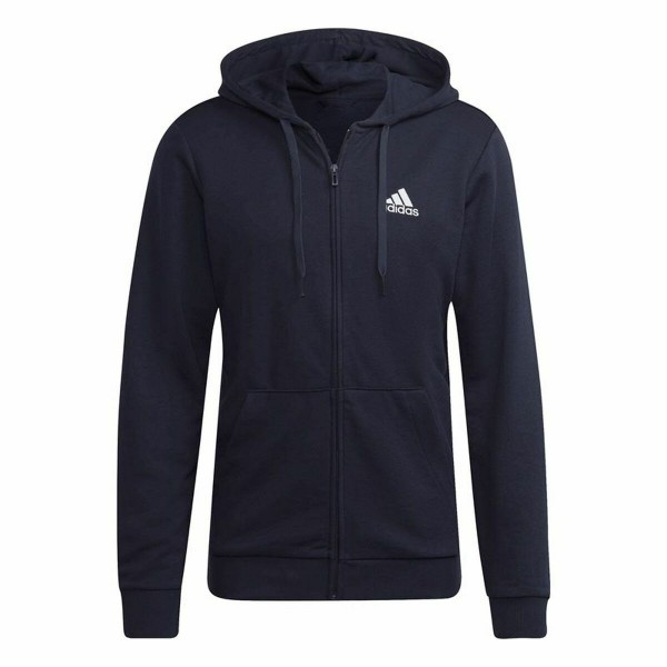 Ανδρικό Aθλητικό Mπουφάν Adidas  Essentials French Terry Big Σκούρο μπλε