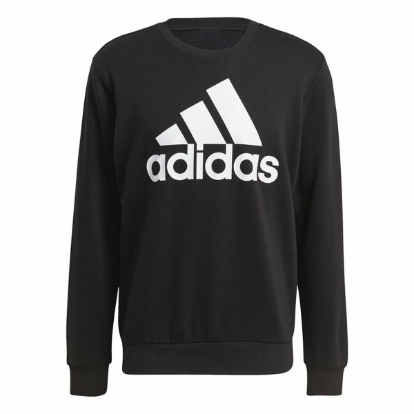 Ανδρικό  Φούτερ χωρίς Κουκούλα Adidas Essentials Big Logo Μαύρο