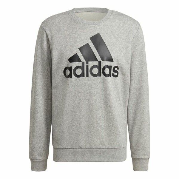 Ανδρικό  Φούτερ χωρίς Κουκούλα Adidas Essential Big Logo Γκρι