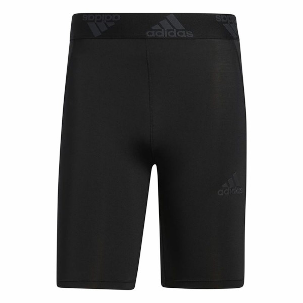 Ανδρικά Aθλητικά Κολάν Adidas  Techfit 3 Stripes Μαύρο