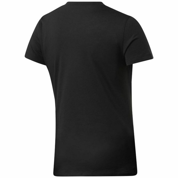 Γυναικεία Μπλούζα με Κοντό Μανίκι Reebok Workout Ready Supremium Μαύρο