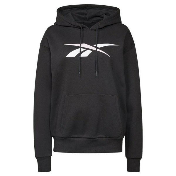 Γυναικείο Φούτερ με Κουκούλα Reebok Essentials Vector Μαύρο