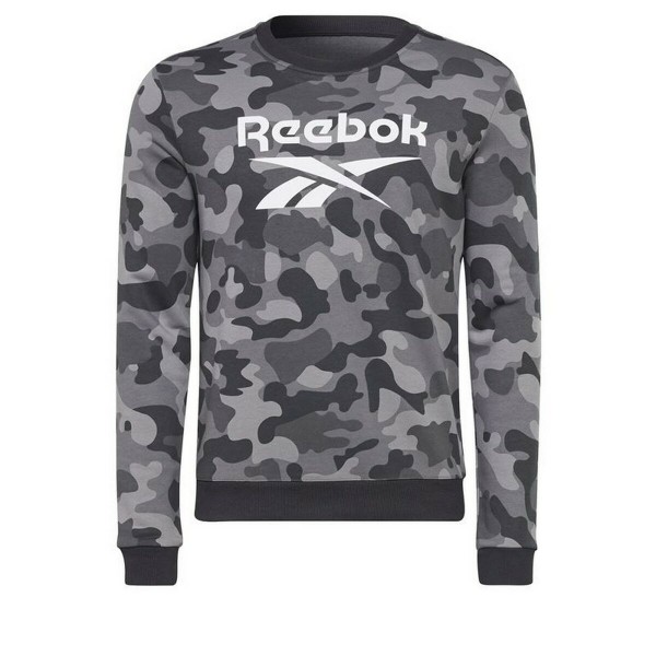 Ανδρικό  Φούτερ χωρίς Κουκούλα Reebok Camo Μαύρο