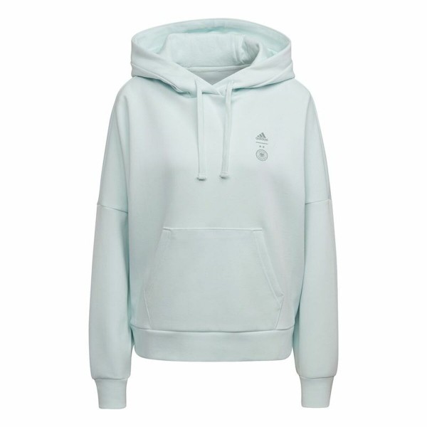 Γυναικείο Φούτερ με Κουκούλα Adidas Germany Travel Κυανό