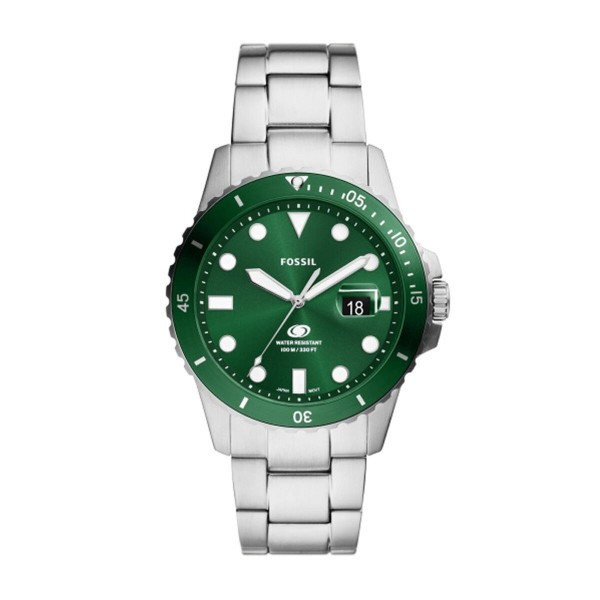 Ανδρικά Ρολόγια Fossil FS6033 Πράσινο Ασημί