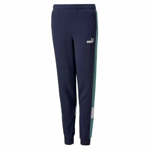 Αθλητικά Παντελόνια για Παιδιά Puma Essential+ Colorblock B Σκούρο μπλε