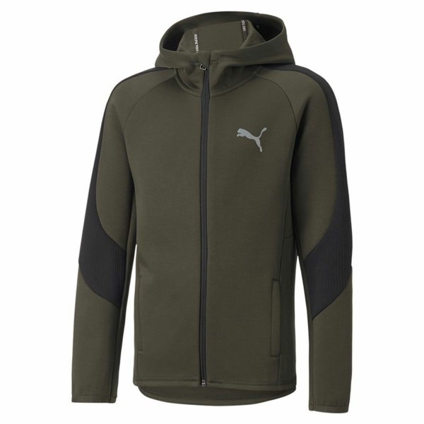 Παιδικό Αθλητικό Μπουφάν Puma Evostripe Σκούρο πράσινο