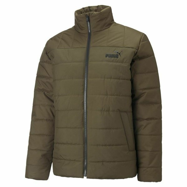Ανδρικό Aθλητικό Mπουφάν Puma  Essentials+ Padded Ελαιόλαδο
