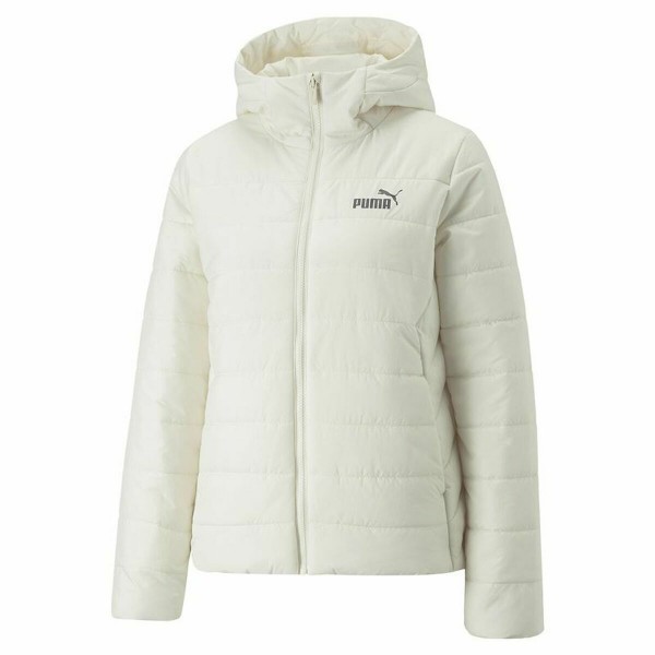 Γυναικείο Αθλητικό Μπουφάν Puma Essentials Padded Λευκό