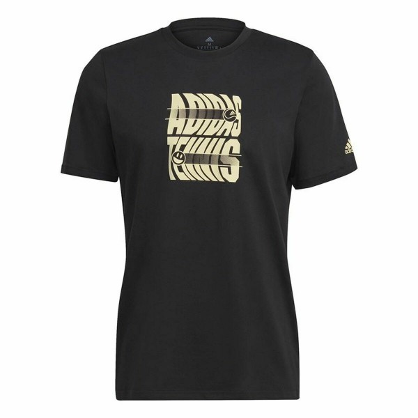 Ανδρική Μπλούζα με Κοντό Μανίκι Adidas WMB In Graphic Μαύρο