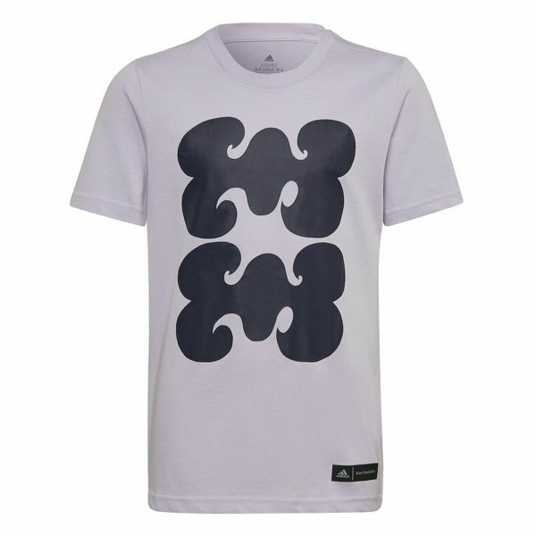 Παιδικό Μπλούζα με Κοντό Μανίκι Adidas Marimekko Graphic Δαμασκηνί