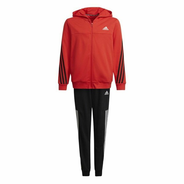 Παιδική Αθλητική Φόρμα Adidas Three Stripes Κόκκινο