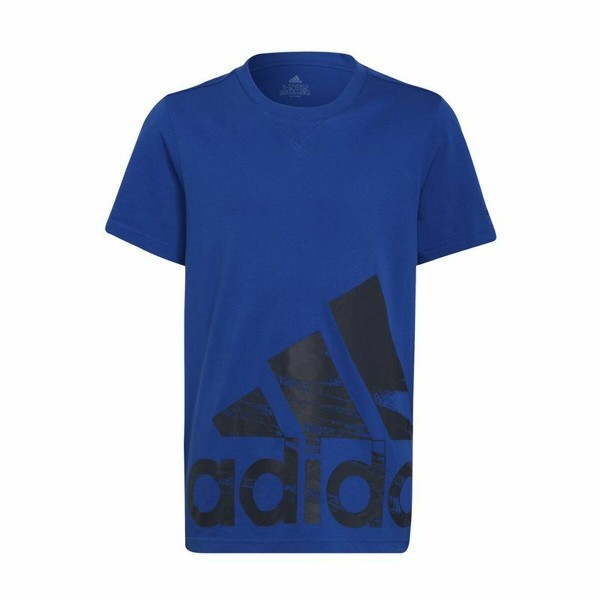 Παιδικό Μπλούζα με Κοντό Μανίκι Adidas Big Logo Μπλε
