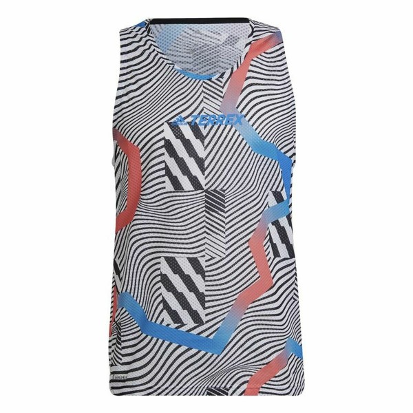 Αμάνικο Ανδρικό Mπλουζάκι Adidas Terrex Agravic Λευκό