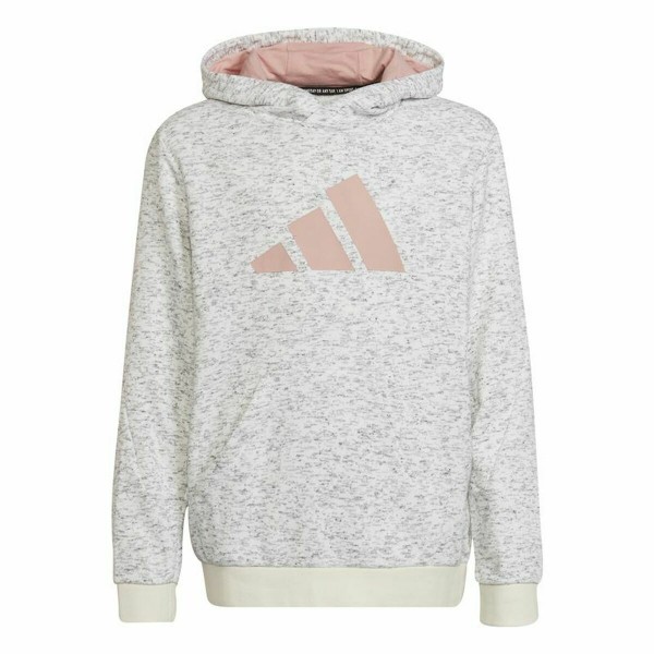 Ανδρικό Φούτερ με Κουκούλα Adidas Future Icons 3 Stripes Λευκό