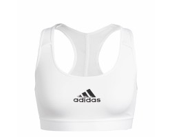 Αθλητικό σουτιέν Adidas PowerReact Training Λευκό