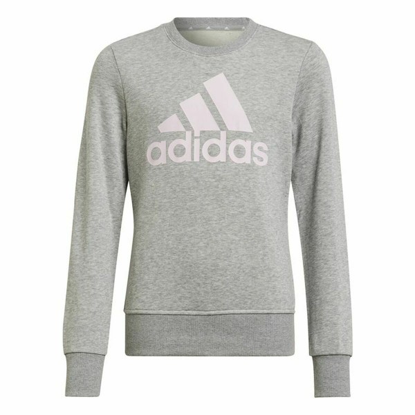 Φούτερ Χωρίς Κουκούλα για Κοριτσάκι Adidas Essentials Γκρι