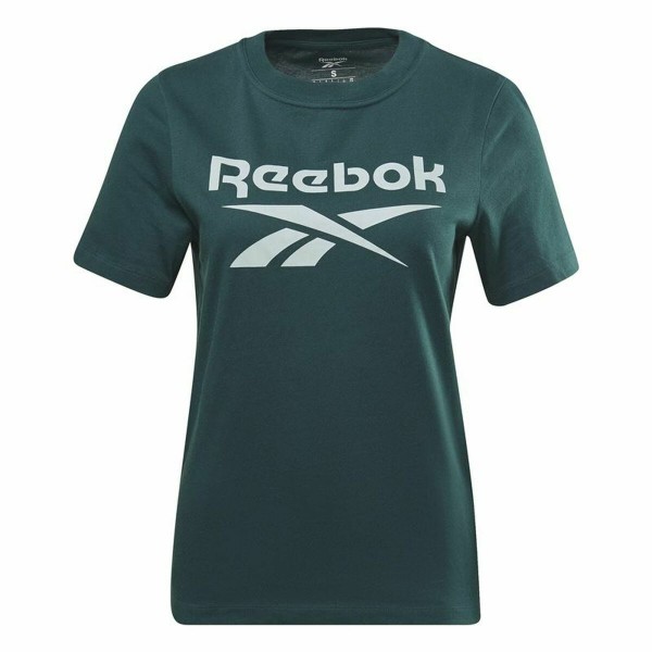 Γυναικεία Μπλούζα με Κοντό Μανίκι Reebok  Identity Κυανό
