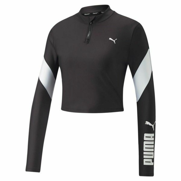 Γυναικεία Mπλούζα με Mακρύ Mανίκι Puma Fit Eversculpt 1/4 Μαύρο