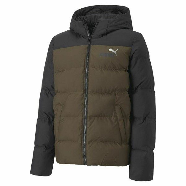 Παιδικό Αθλητικό Μπουφάν Puma Colorblock Polyball Μαύρο