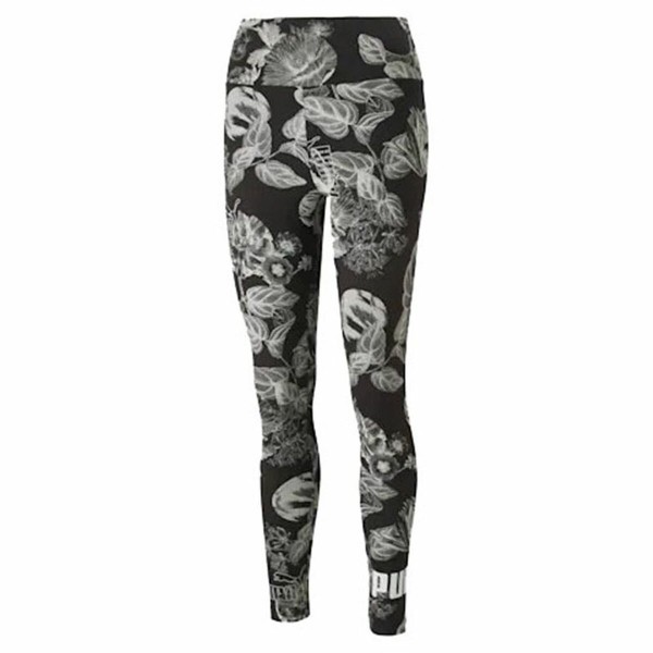 Αθλητικά Γυναικεία Κολάν Puma Frozen Flower Μαύρο