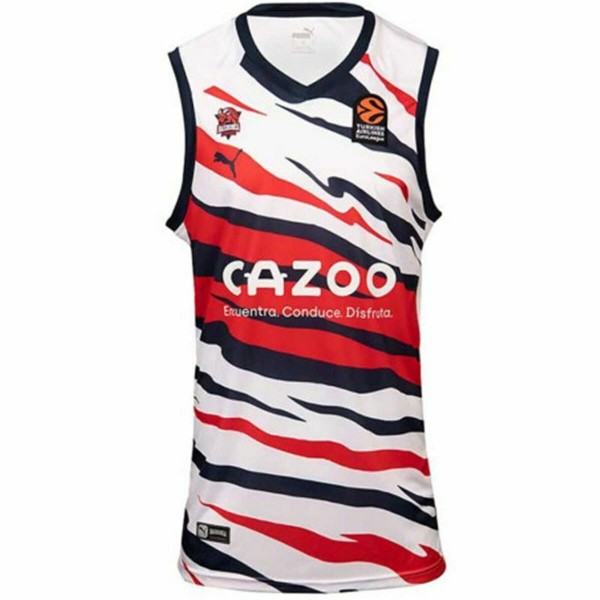 Μπλουζάκι μπάσκετ Puma Baskonia Away Λευκό