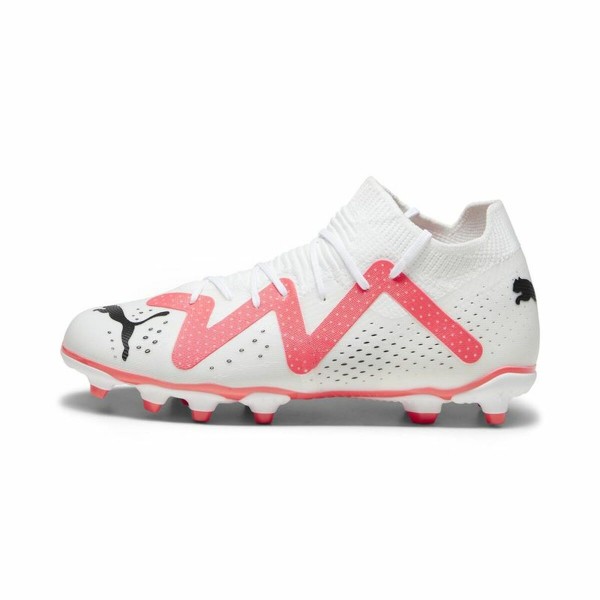 Παιδικές Μπότες Ποδοσφαίρου Puma Future Match Fg/Ag J  Λευκό Κόκκινο