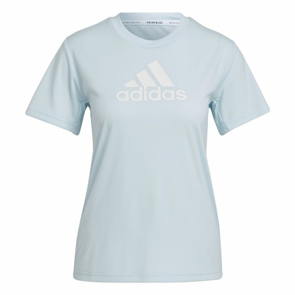 Γυναικεία Μπλούζα με Κοντό Μανίκι Adidas Move Logo Sport Κυανό