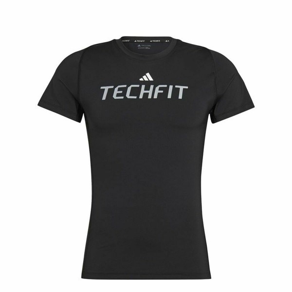 Ανδρική Μπλούζα με Κοντό Μανίκι Adidas Graphic Μαύρο