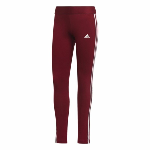 Μακρύ Αθλητικό Παντελόνι  Adidas Loungewear Βουργουνδίας Γυναίκα