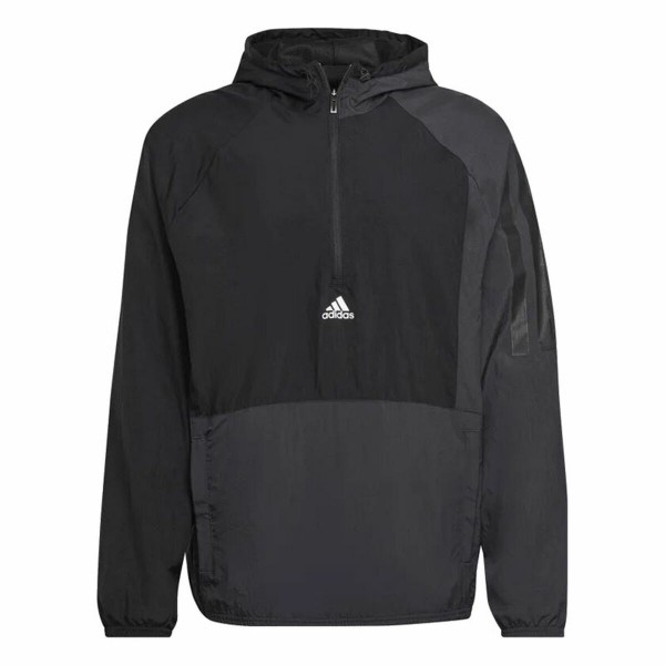 Ανδρικό Aθλητικό Mπουφάν Adidas Colorblock Μαύρο