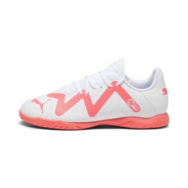 Παιδικές Μπότες Ποδοσφαίρου Puma Future Play It Λευκό Ροζ