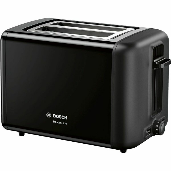 Τοστιέρα BOSCH TAT3P423 970 W Μαύρο/Ασημί Τοστιέρα BOSCH TAT3P423 970 W Μαύρο/Ασημί