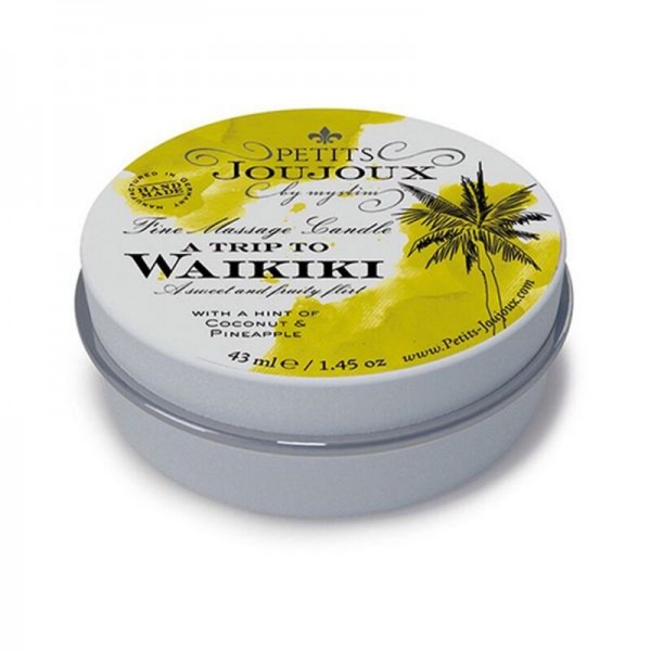 Κερί Για Μασάζ Waikiki (33 g) Petits Joujoux 67632